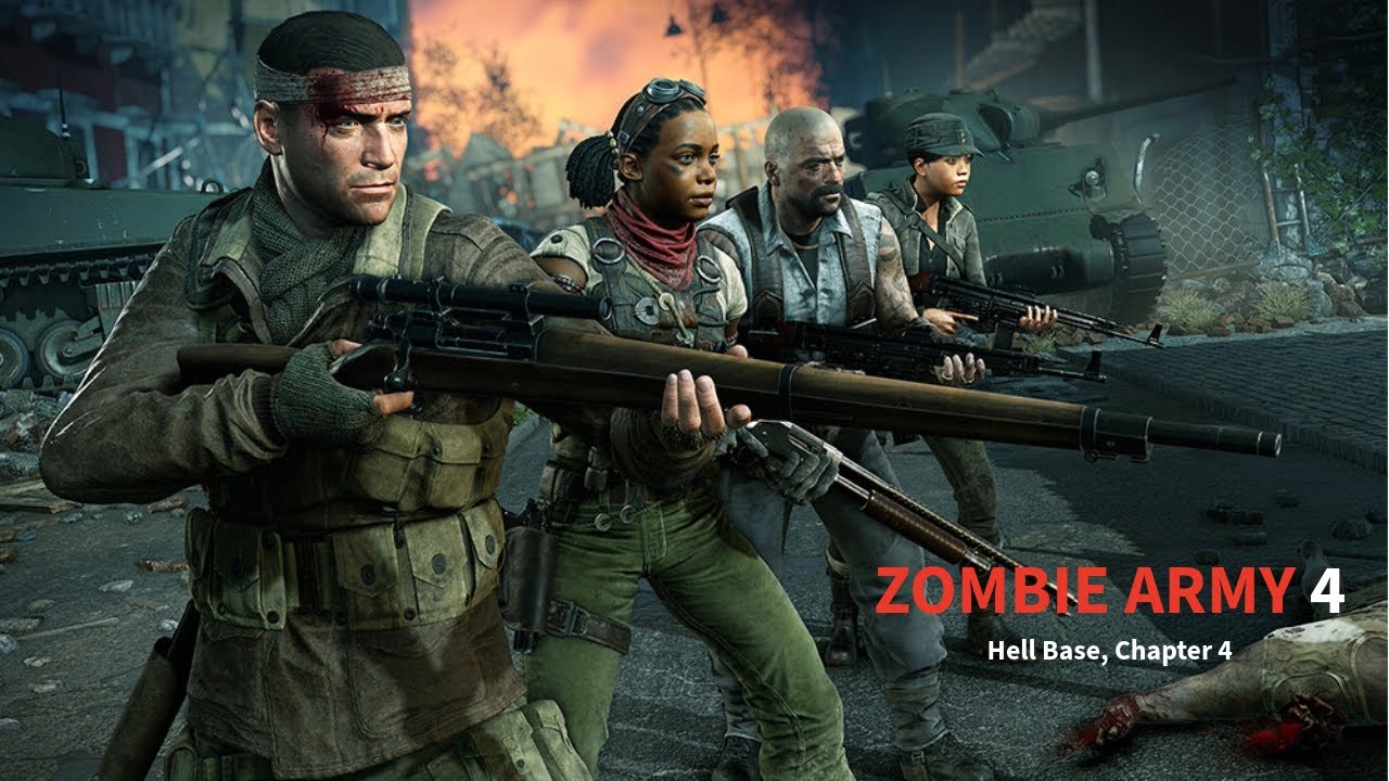 Zombie Army 4 - Hell Base, Chapter 4 - YouTube