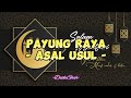 Asal usul  payung raya lirik lagu