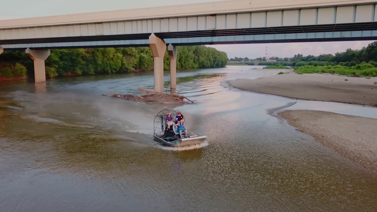 Airboat on the Scioto River YouTube