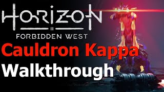 Horizon Forbidden West - Cauldron Kappa Walkthrough - First Core Overridden - All Cores Overridden