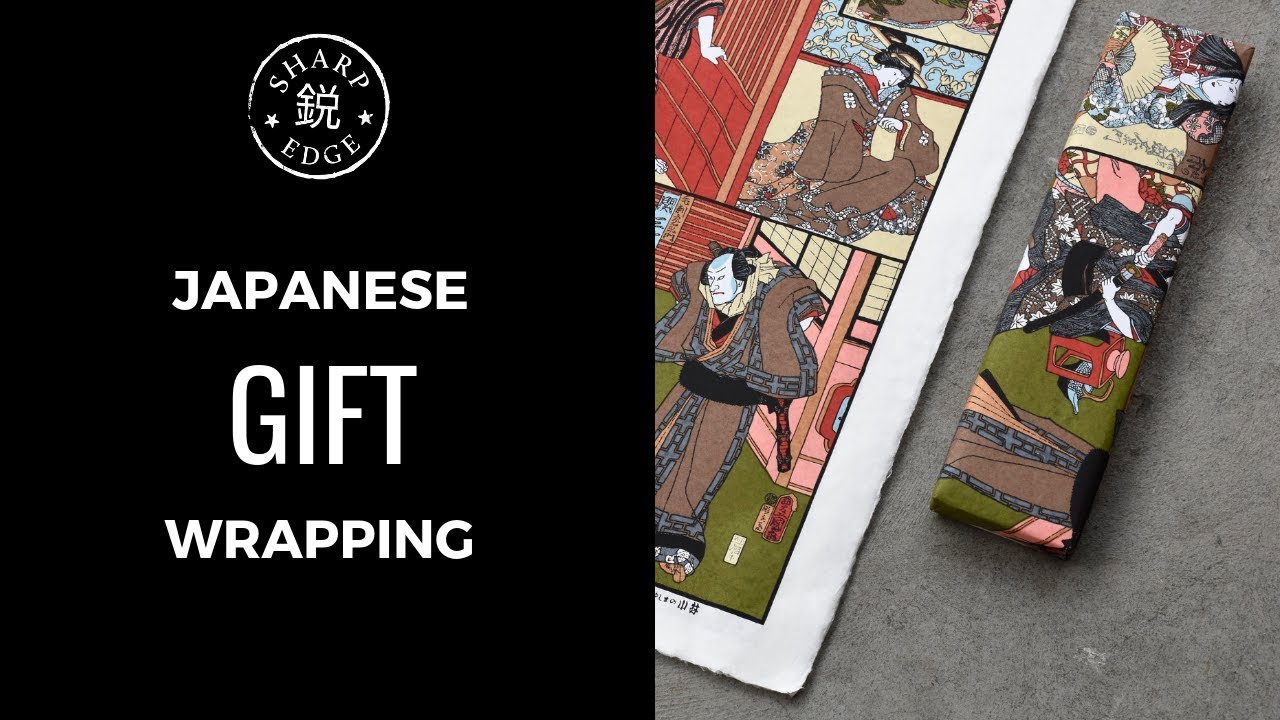Gift wrapping [Washi Japanese paper] – SharpEdge