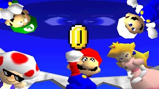 Super Mario 64 Bloopers Marios Coin