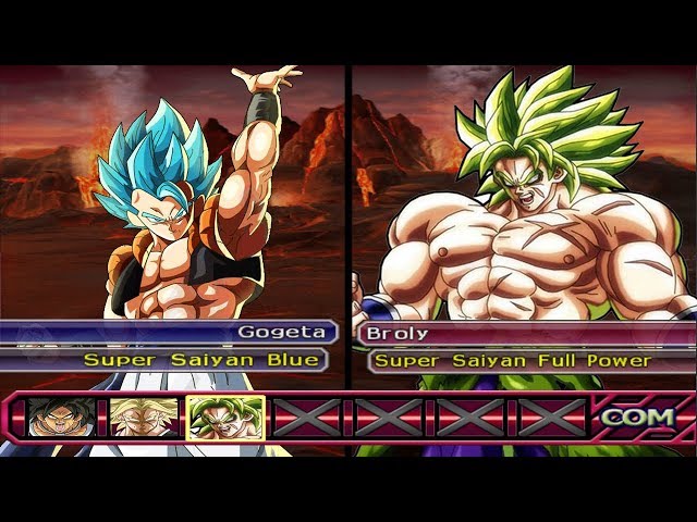 Play Gogeta blue vs broly fight Dragonball!! by NOVCarboniE48