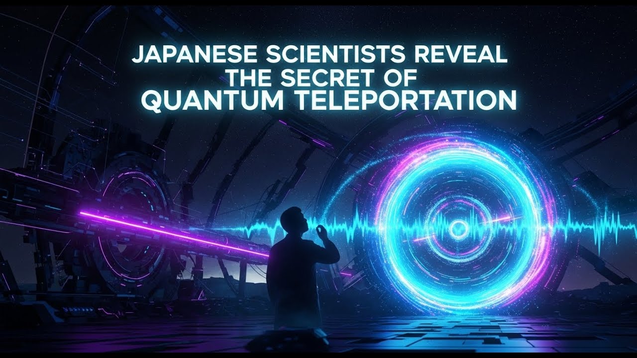 Japanese scientists reveal the secret of quantum teleportation - YouTube