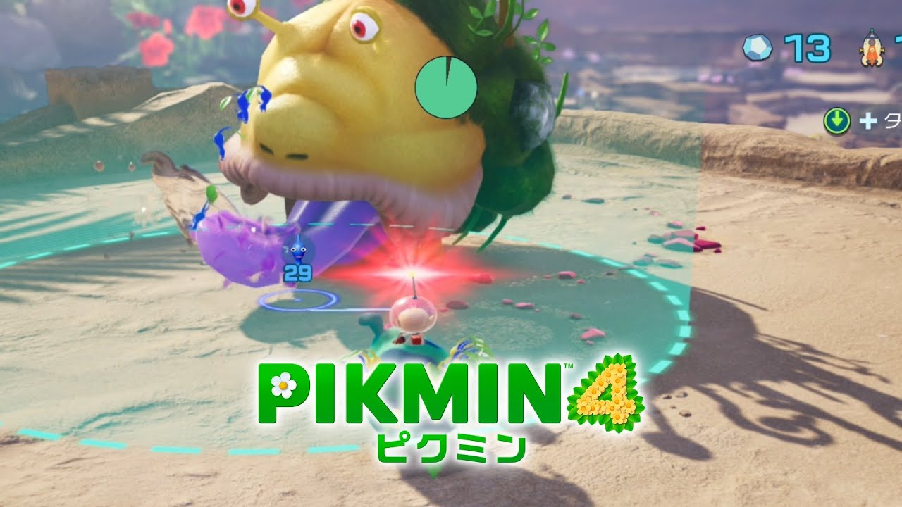 Pikmin 4] #28 Collecting parts to repair the spaceship 