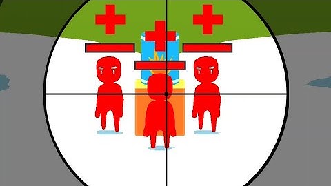 Super Sniper - Gameplay Level 1- 10 (iOS, Android)