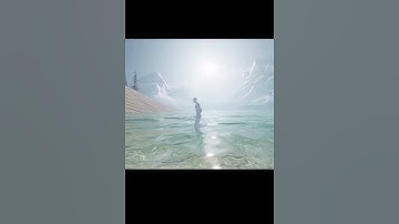 Unity3d HDRP environment mountain lake draft #shorts