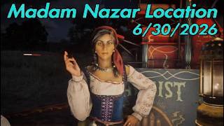 RDR2 Online Madam Nazar Location June 30 2026 #rdo #reddeadonline #madamnazar
