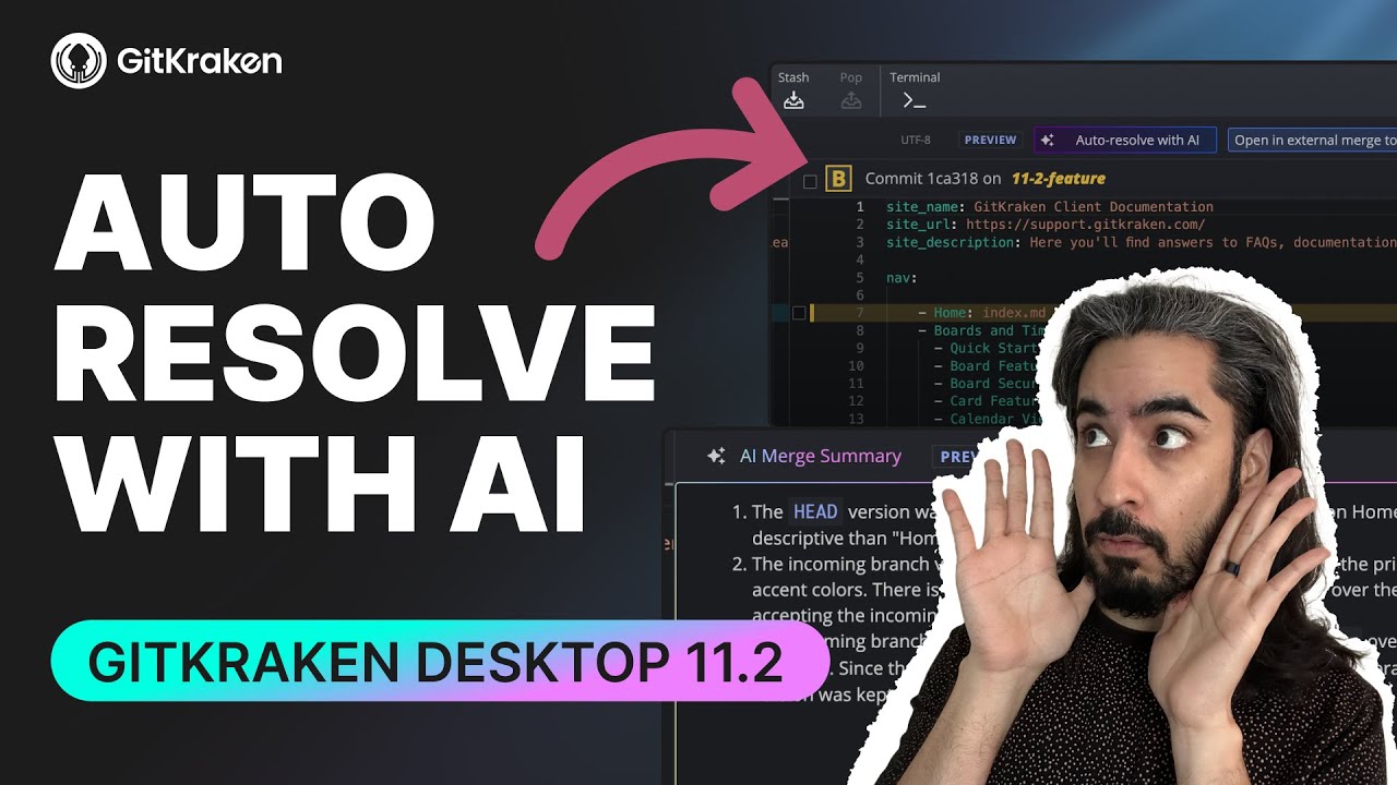 GitKraken Desktop 11.2: AI Conflict Resolution, Explained (Preview ...