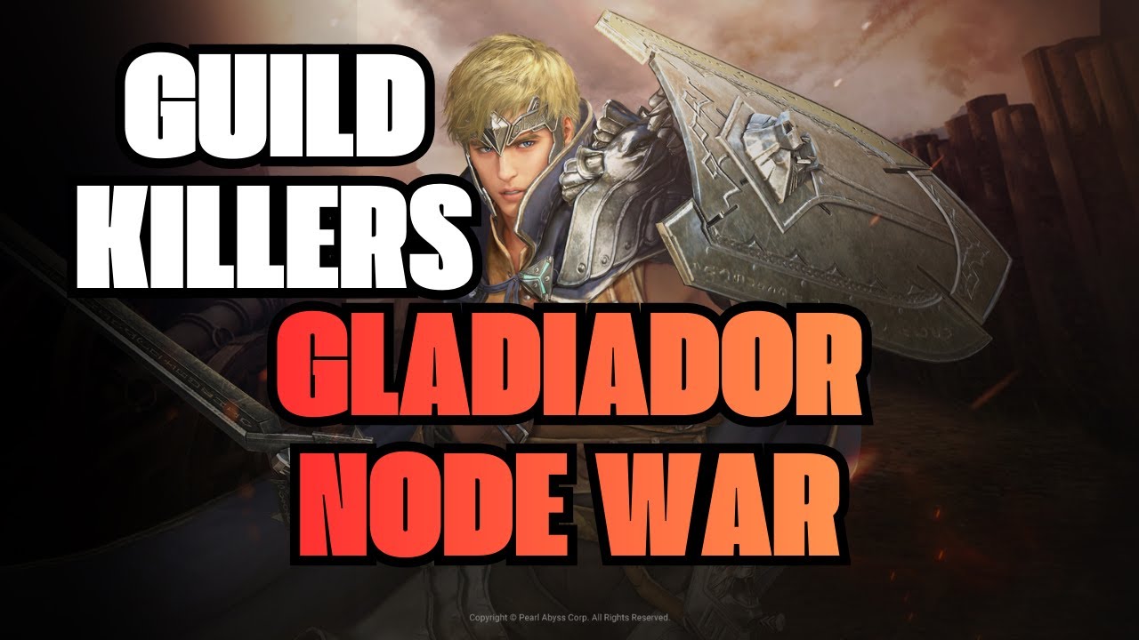 Node War Insana BLACK DESERT MOBILE Gladiador Guild Killers 🔥