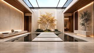 Private Courtyard Retreat | 4K Static Wallpaper | macOS • Windows OS • TV (No Motion • No Sound) screenshot 5