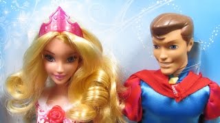 Disney Princess - Sleeping Beauty and Prince Phillip Doll (2-Pack) - Mattel