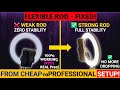Ring Light Repair⚡️Weak Flexible Rod FIXED⚡️DIY Upgrade Hack 🔥 Increase Strength Like a Professional