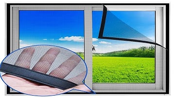 Mosquito Nets for Window,anti-mosquito window screens,Mesh Anti Insect Air Tulle Invisible Black