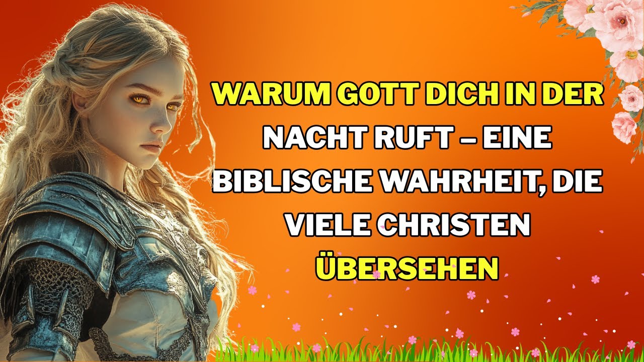 Wenn Gott dich in der Nacht ruft: die verborgene Lehre der Schrift über das Erwachen im Dunkeln