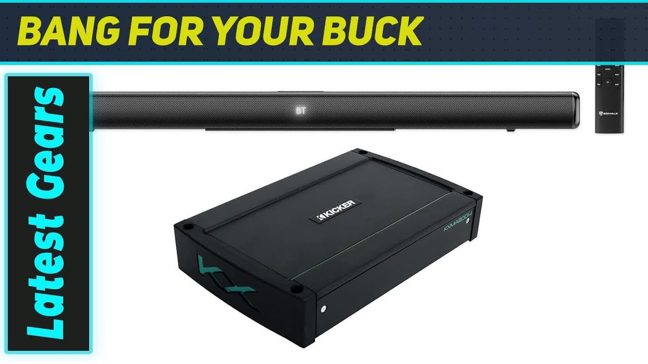 KICKER 48KXMA8004: The Ultimate Marine & Home Amp