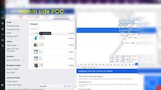 Facebook Pages Shop Module - Analyst Privilege Escalation Vulnerability