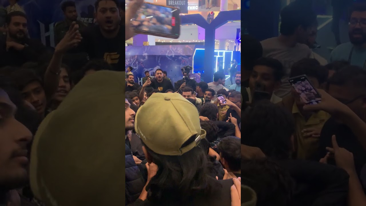 ADIL REHMAN ON FIRE 🔥 FREE FIRE HUNGAMA EVENT KARACHI 