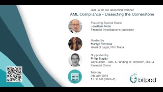 Webinar #3 - Jonathan Ferris -  AML Compliance - Dissecting the Cornerstone