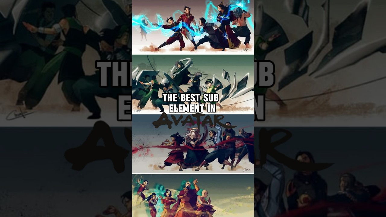 The Strongest Sub-Element | #avatar Shorts