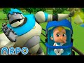 Arpo the Robot | A Stinky Situation!!! | Funny Cartoons for Kids | Arpo and Daniel