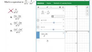 Algebra II Packet 6 - Rational and Radical Expressions with Desmos