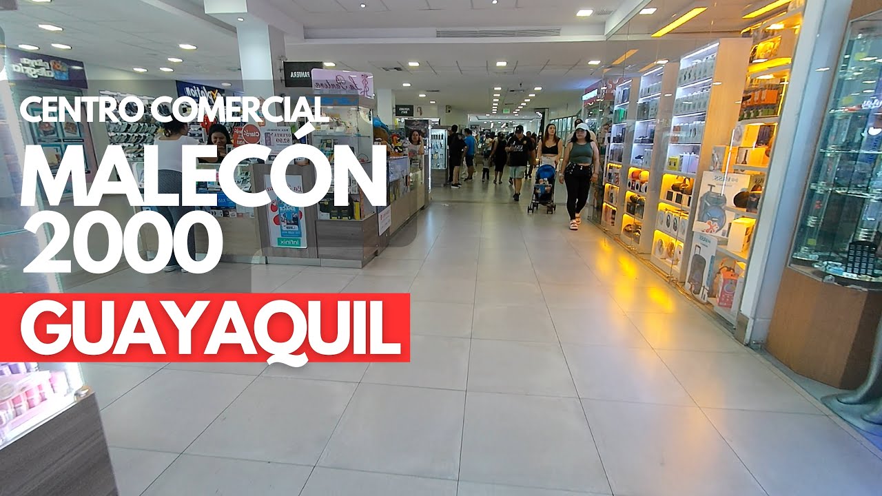 A 4K tour through the MALECÓN 2000 shopping mall. [GUAYAQUIL - ECUADOR]