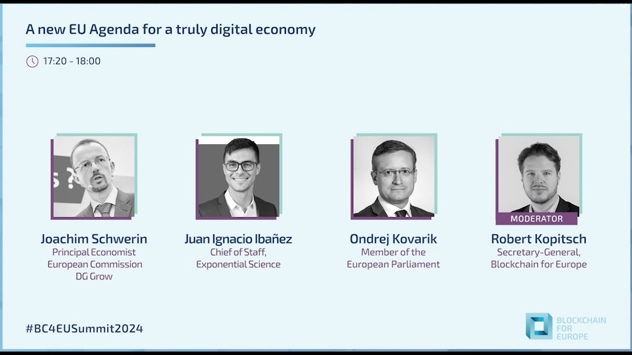 A new EU Agenda for a truly digital economy  | BC4EU Summit 2024