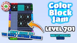 Color Block Jam - Level 701 Walkthrough Solution