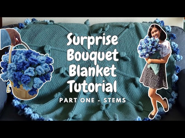 Premier Modern Bouquet Blanket Crochet Kit