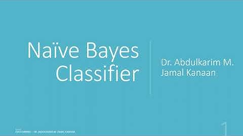 Bayes Theorem (the base of Naive Bayes Classifier)