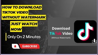Unleashing the Secret: Download TikTok Videos Without Watermark! screenshot 4