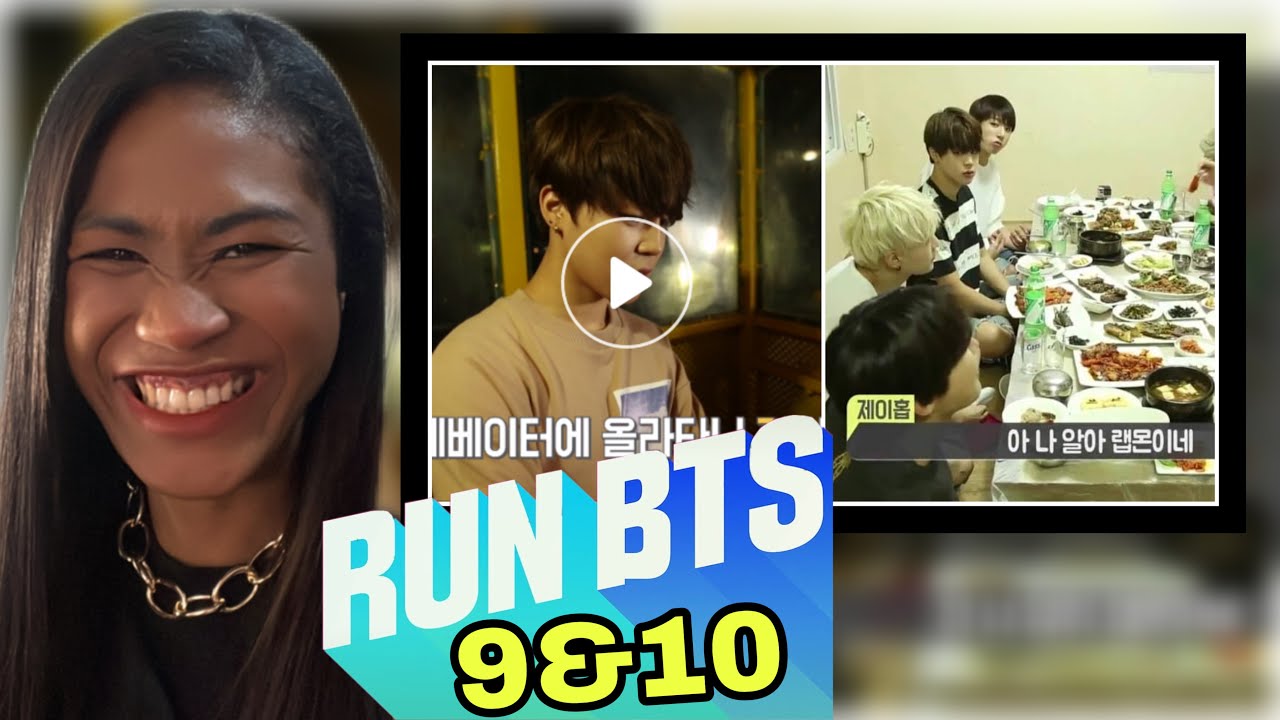 Run BTS! - EP.9 & 10 (Bungee Jumping) | Reaction
