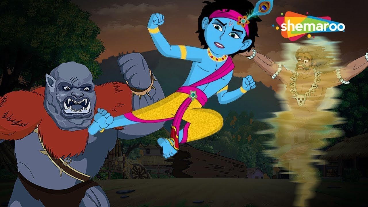 क्या कृष्ण कर पाएंगे तृणावर्त और केशी का वध? | Bal Krishna Ep - 07 | @kidsbhakti2