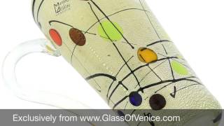Murano Glass Carafe   Picasso