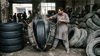 The Art of Restoration: Old Tire Repair & Alloy Rim Manufacturing Process