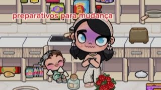 Rotina preparativos para mudança no avatar world