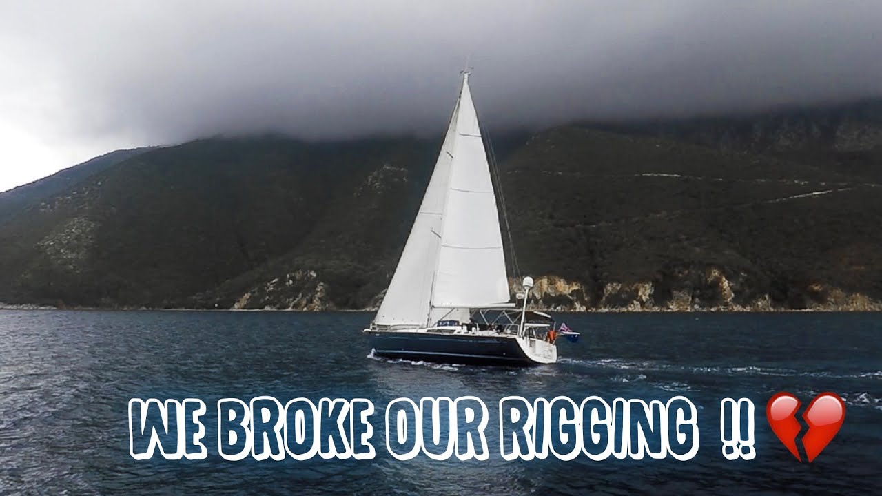 We broke our Rigging! | Winter Sailing in Greece | Sailing Sunday Ep. 54