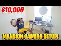 WHY I HAVE BEEN GONE... My NEW $10,000 MANSION GAMING SETUP!