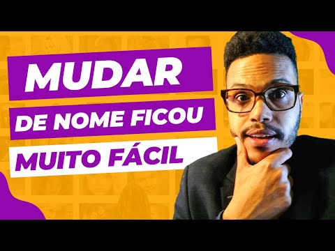 Vídeo: Você pode mudar seu nome legalmente?