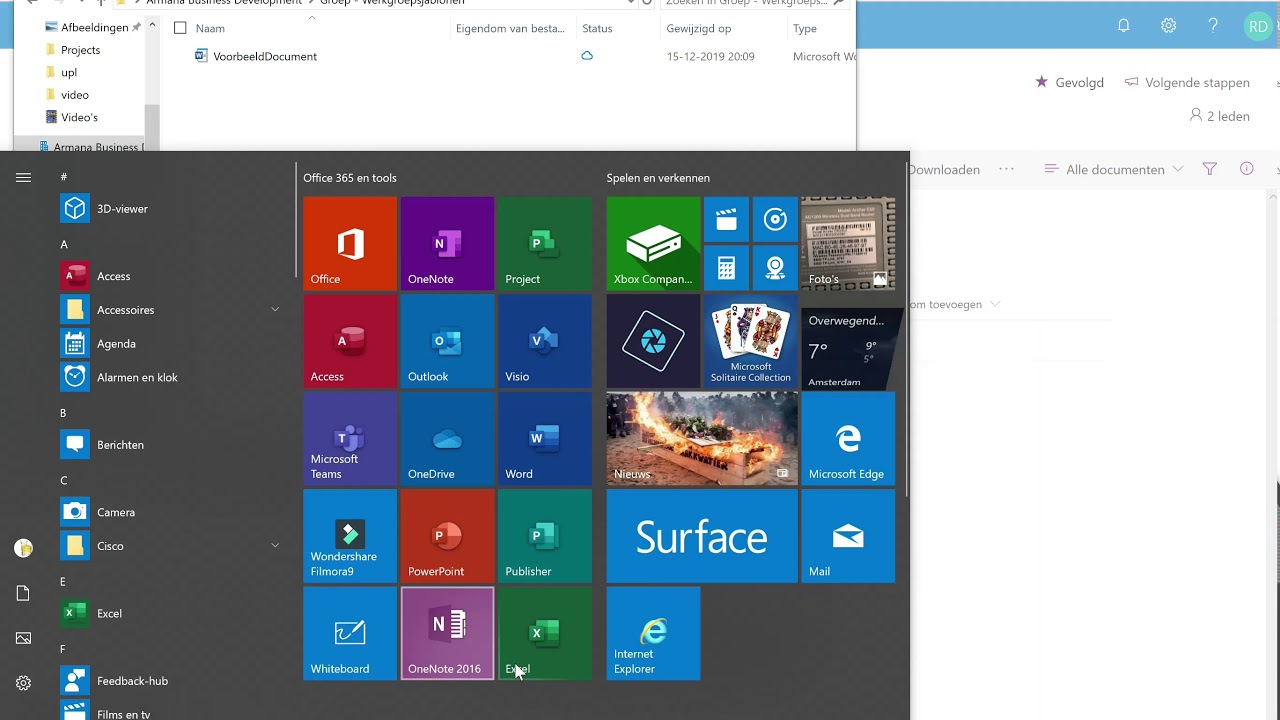 Word Sjablonen En SharePoint In Office 365 YouTube