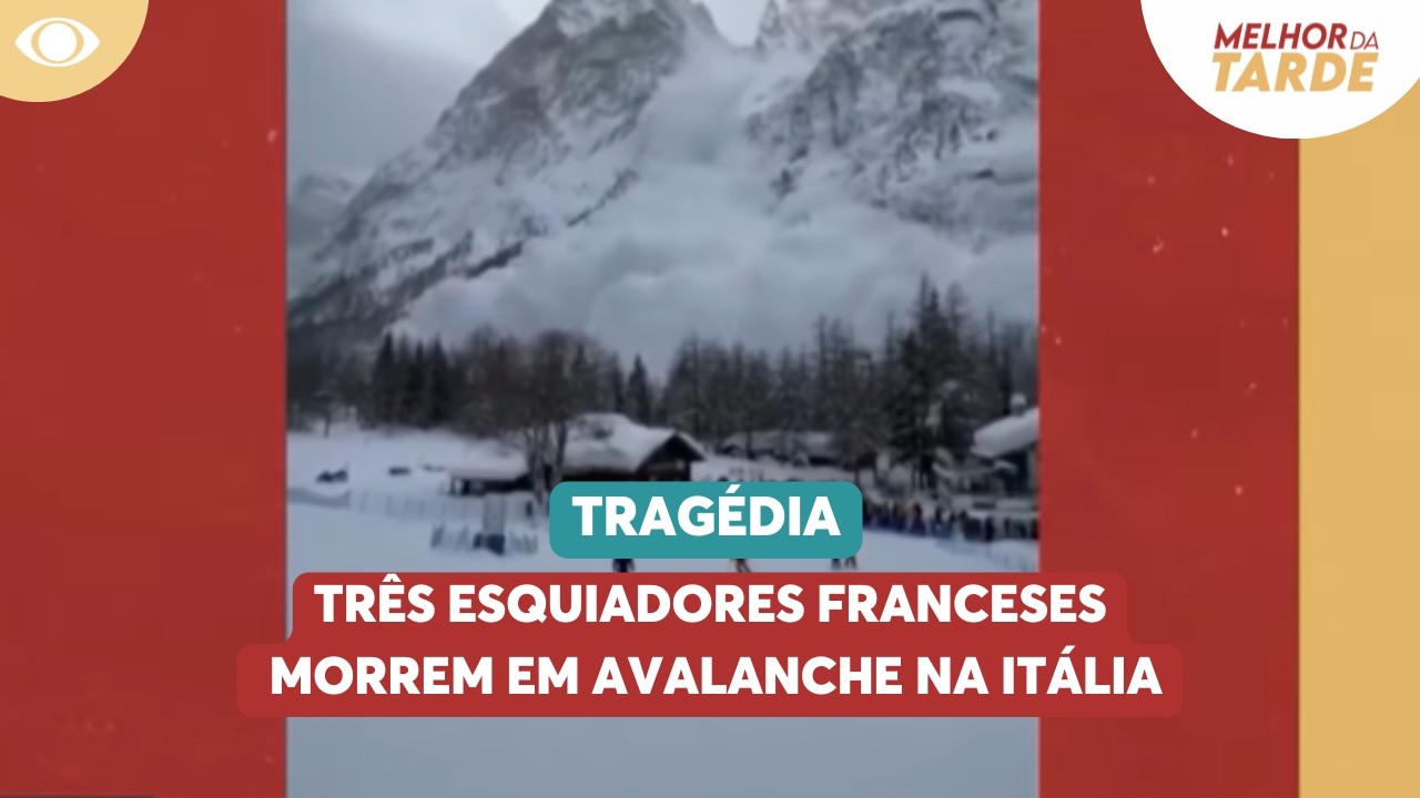 Três esquiadores franceses morrem em avalanche na Itália | Melhor da ...