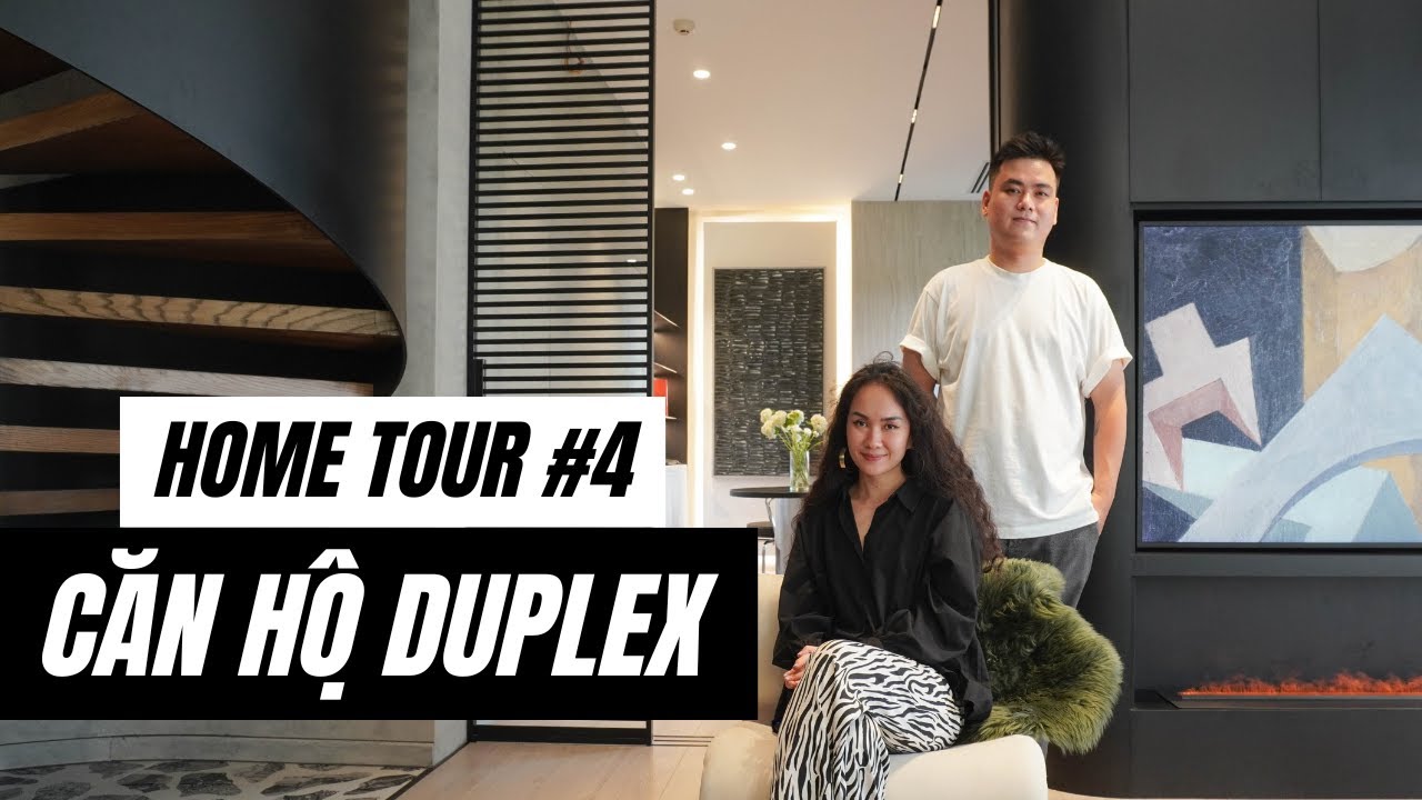 [Engsub] Home Tour: Căn hộ duplex tone đen ấn tượng tại Đảo Kim Cương | Kat Studio