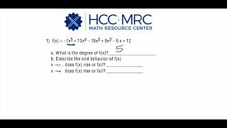 MAC 1140 Final Exam Review Question 1