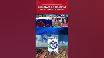 NMDC Share Is a Sell On Bounce For Short-Term & Hold For Long-Term! #nmdcshare #etnow #shorts