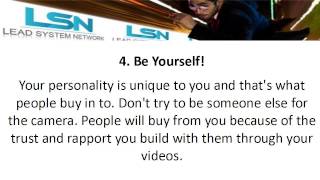 5 Tips to Make Killer Sales Videos (LSN)