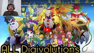 Digimon Week Day 5!   ALL Digivolutions HD: Digimon Adventure (Season 1, English)