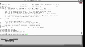CCNA Preperation - EIGRP Basic Configuration