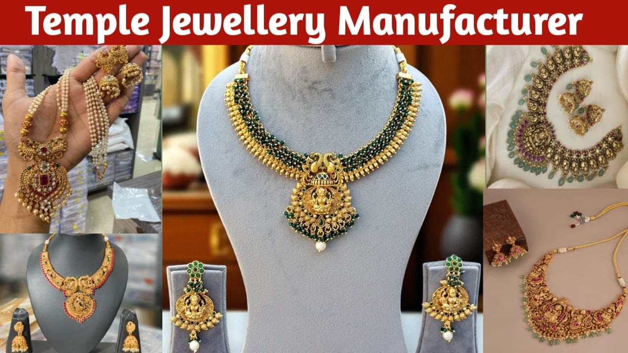 South Indian Temple Jewellery Manufacturer @ Wholesaler Mumbai | nakshi temple jewellery wholesale