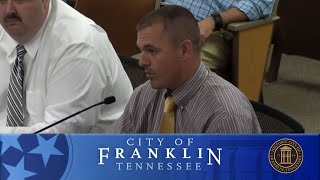 6-22-2017 City of Franklin, Capital Investment Committee Meeting